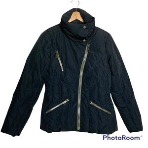 Andrew Marc asymmetrical down jacket size Small